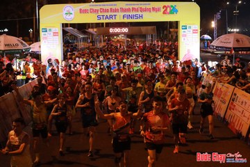 BƯỚC CHẠY CHÀO XUÂN THÀNH PHỐ QUẢNG NGÃI 2024 - Ảnh #1213014
