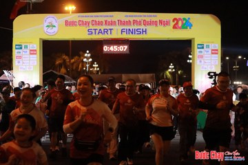 BƯỚC CHẠY CHÀO XUÂN THÀNH PHỐ QUẢNG NGÃI 2024 - Ảnh #1238782