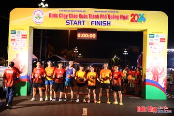 BƯỚC CHẠY CHÀO XUÂN THÀNH PHỐ QUẢNG NGÃI 2024 - Ảnh #1212630