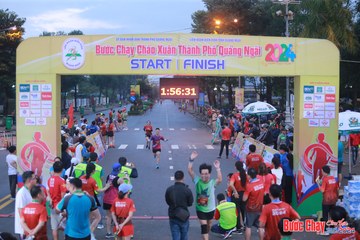 BƯỚC CHẠY CHÀO XUÂN THÀNH PHỐ QUẢNG NGÃI 2024 - Ảnh #1220553