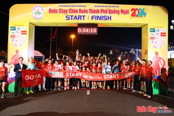 BƯỚC CHẠY CHÀO XUÂN THÀNH PHỐ QUẢNG NGÃI 2024 - Ảnh #1212815