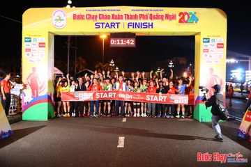 BƯỚC CHẠY CHÀO XUÂN THÀNH PHỐ QUẢNG NGÃI 2024 - Ảnh #1212733