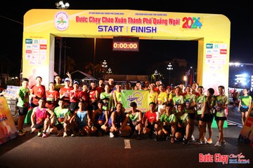 BƯỚC CHẠY CHÀO XUÂN THÀNH PHỐ QUẢNG NGÃI 2024 - Ảnh #1212655