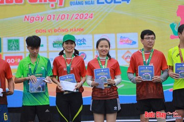 BƯỚC CHẠY CHÀO XUÂN THÀNH PHỐ QUẢNG NGÃI 2024 - Ảnh #1233141