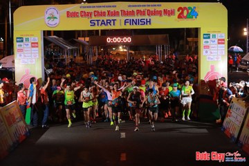 BƯỚC CHẠY CHÀO XUÂN THÀNH PHỐ QUẢNG NGÃI 2024 - Ảnh #1213002