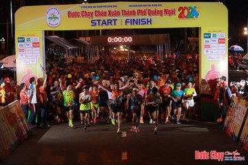 BƯỚC CHẠY CHÀO XUÂN THÀNH PHỐ QUẢNG NGÃI 2024 - Ảnh #1213003