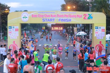 BƯỚC CHẠY CHÀO XUÂN THÀNH PHỐ QUẢNG NGÃI 2024 - Ảnh #1220589