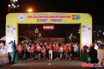 BƯỚC CHẠY CHÀO XUÂN THÀNH PHỐ QUẢNG NGÃI 2024 - Ảnh #1238705