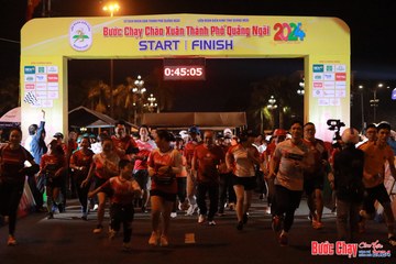 BƯỚC CHẠY CHÀO XUÂN THÀNH PHỐ QUẢNG NGÃI 2024 - Ảnh #1238764