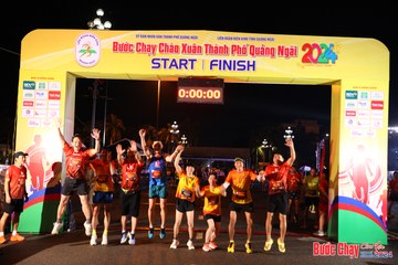 BƯỚC CHẠY CHÀO XUÂN THÀNH PHỐ QUẢNG NGÃI 2024 - Ảnh #1212632