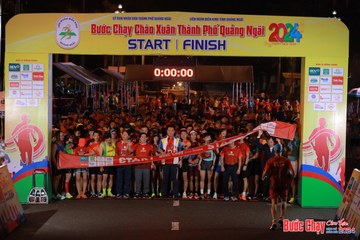 BƯỚC CHẠY CHÀO XUÂN THÀNH PHỐ QUẢNG NGÃI 2024 - Ảnh #1212979