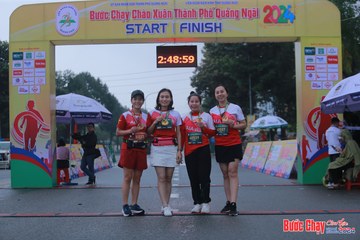 BƯỚC CHẠY CHÀO XUÂN THÀNH PHỐ QUẢNG NGÃI 2024 - Ảnh #1222333