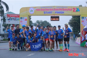 BƯỚC CHẠY CHÀO XUÂN THÀNH PHỐ QUẢNG NGÃI 2024 - Ảnh #1222291