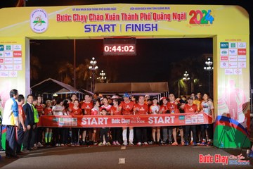 BƯỚC CHẠY CHÀO XUÂN THÀNH PHỐ QUẢNG NGÃI 2024 - Ảnh #1238679