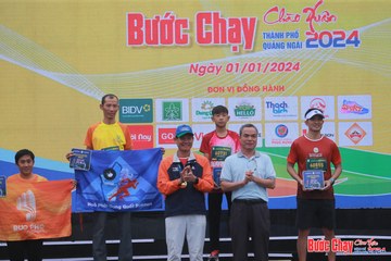 BƯỚC CHẠY CHÀO XUÂN THÀNH PHỐ QUẢNG NGÃI 2024 - Ảnh #1231796