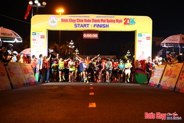 BƯỚC CHẠY CHÀO XUÂN THÀNH PHỐ QUẢNG NGÃI 2024 - Ảnh #1212716