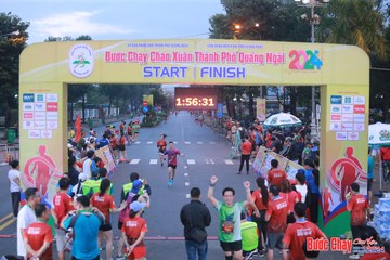 BƯỚC CHẠY CHÀO XUÂN THÀNH PHỐ QUẢNG NGÃI 2024 - Ảnh #1220547