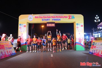 BƯỚC CHẠY CHÀO XUÂN THÀNH PHỐ QUẢNG NGÃI 2024 - Ảnh #1252487