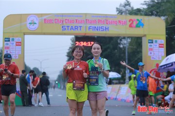BƯỚC CHẠY CHÀO XUÂN THÀNH PHỐ QUẢNG NGÃI 2024 - Ảnh #1222051