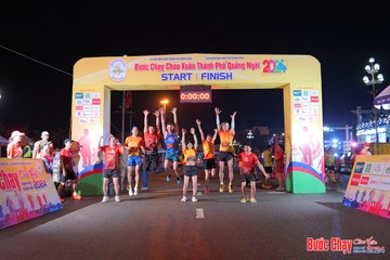 BƯỚC CHẠY CHÀO XUÂN THÀNH PHỐ QUẢNG NGÃI 2024 - Ảnh #1252492