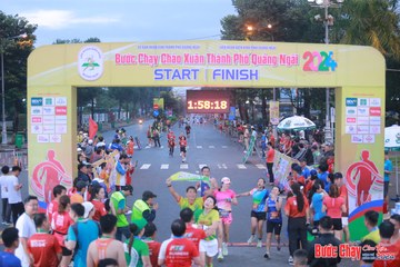 BƯỚC CHẠY CHÀO XUÂN THÀNH PHỐ QUẢNG NGÃI 2024 - Ảnh #1220595
