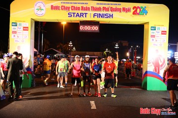 BƯỚC CHẠY CHÀO XUÂN THÀNH PHỐ QUẢNG NGÃI 2024 - Ảnh #1212653