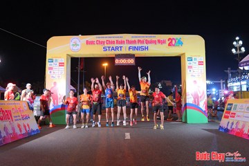 BƯỚC CHẠY CHÀO XUÂN THÀNH PHỐ QUẢNG NGÃI 2024 - Ảnh #1252483